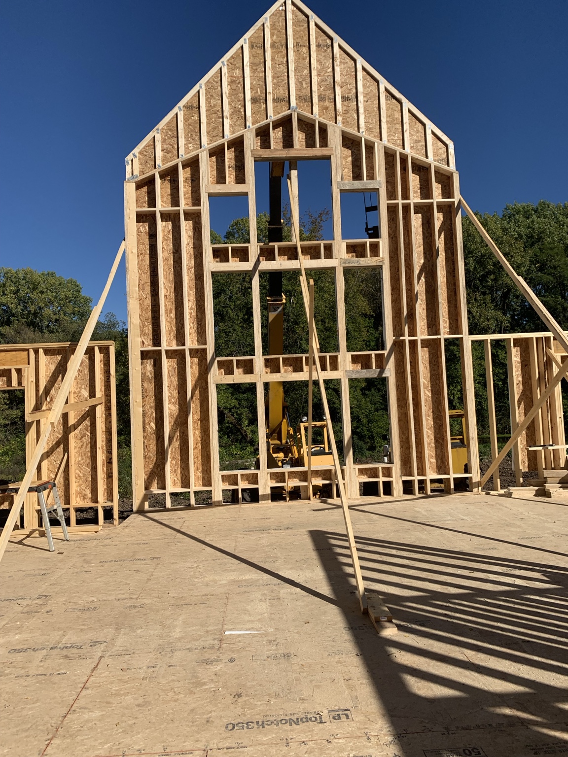 Timber Trio build photo