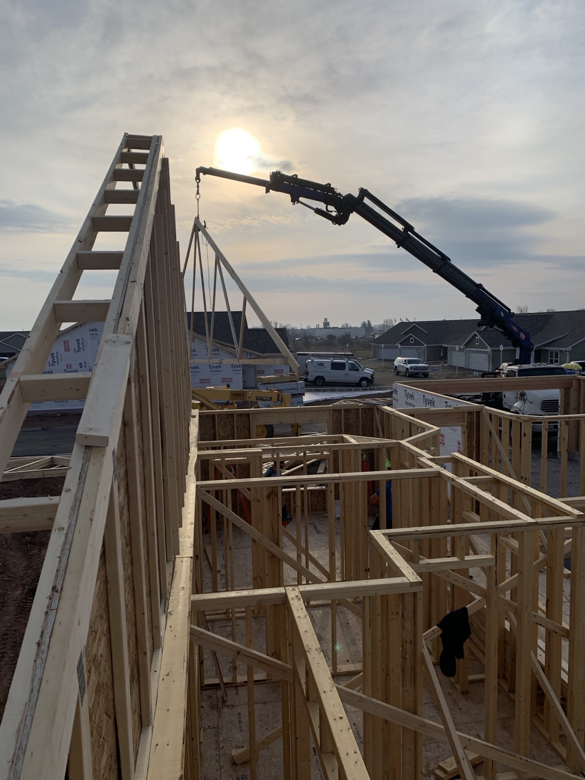 Timber Trio build photo