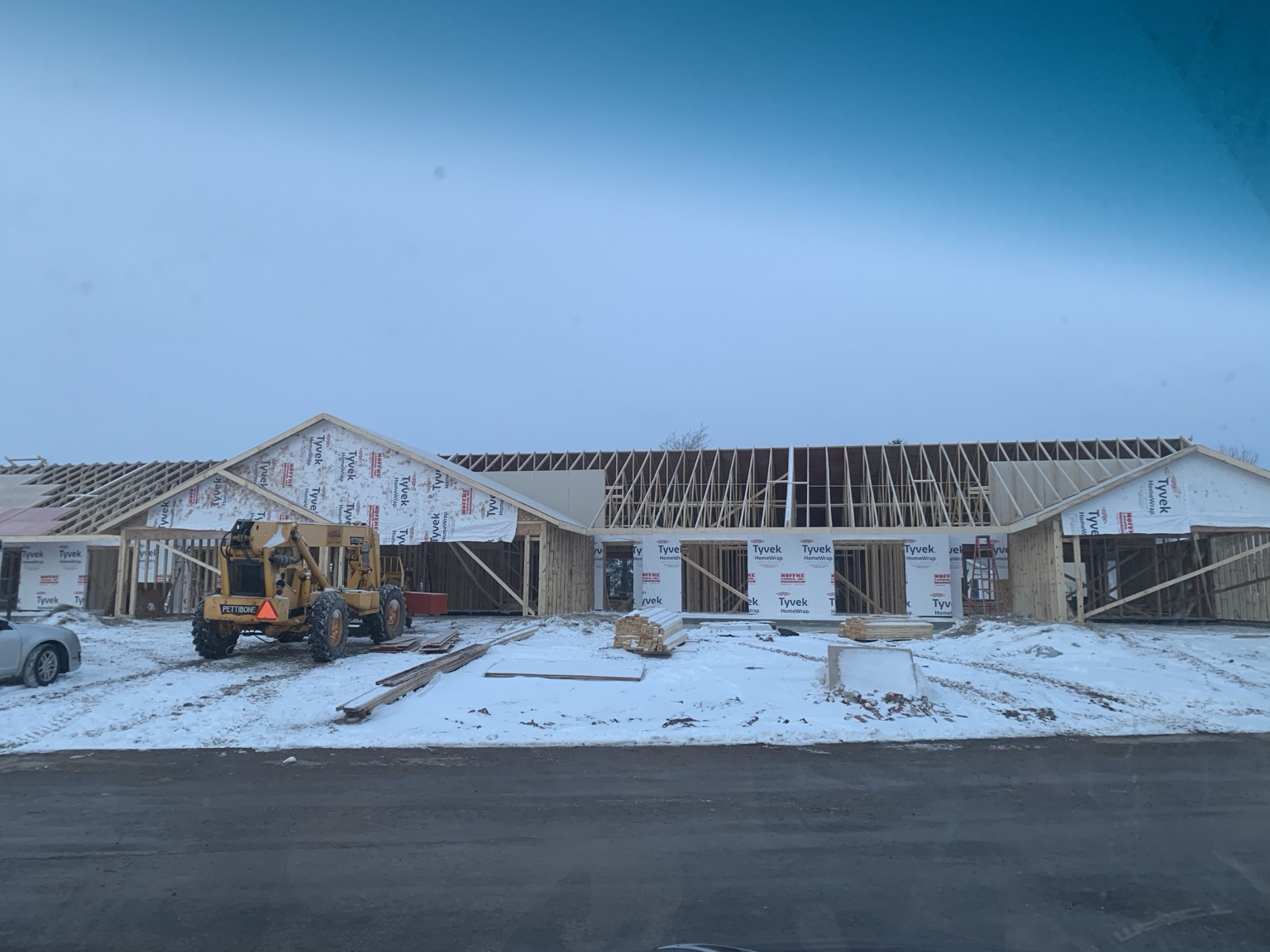 Timber Trio build photo