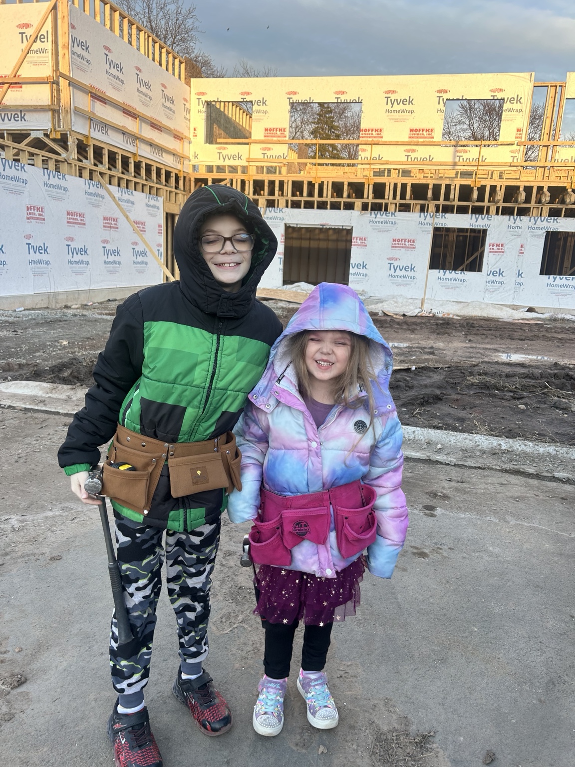 Timber Trio build photo