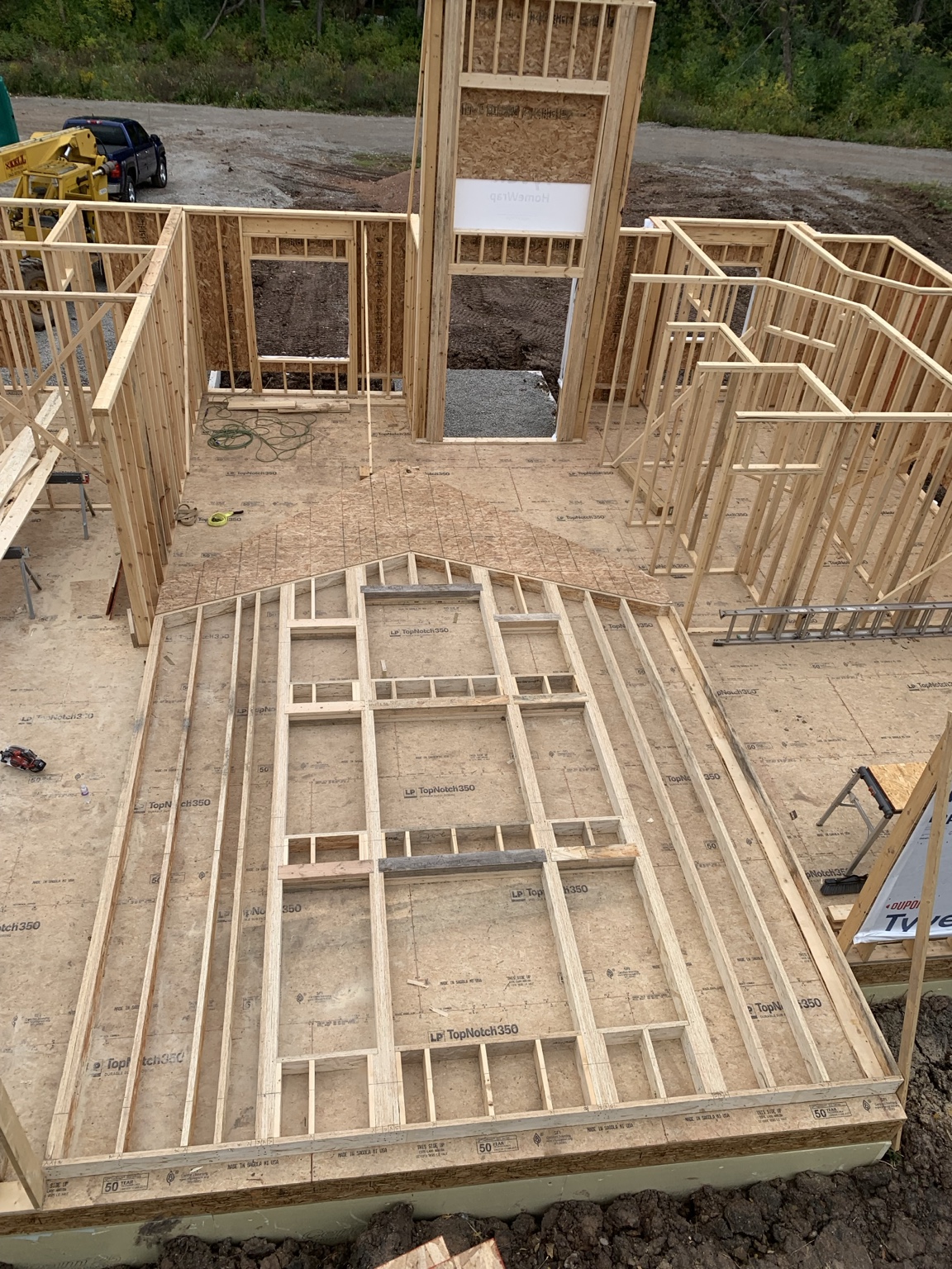 Timber Trio build photo