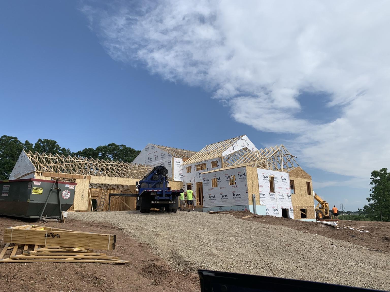 Timber Trio build photo