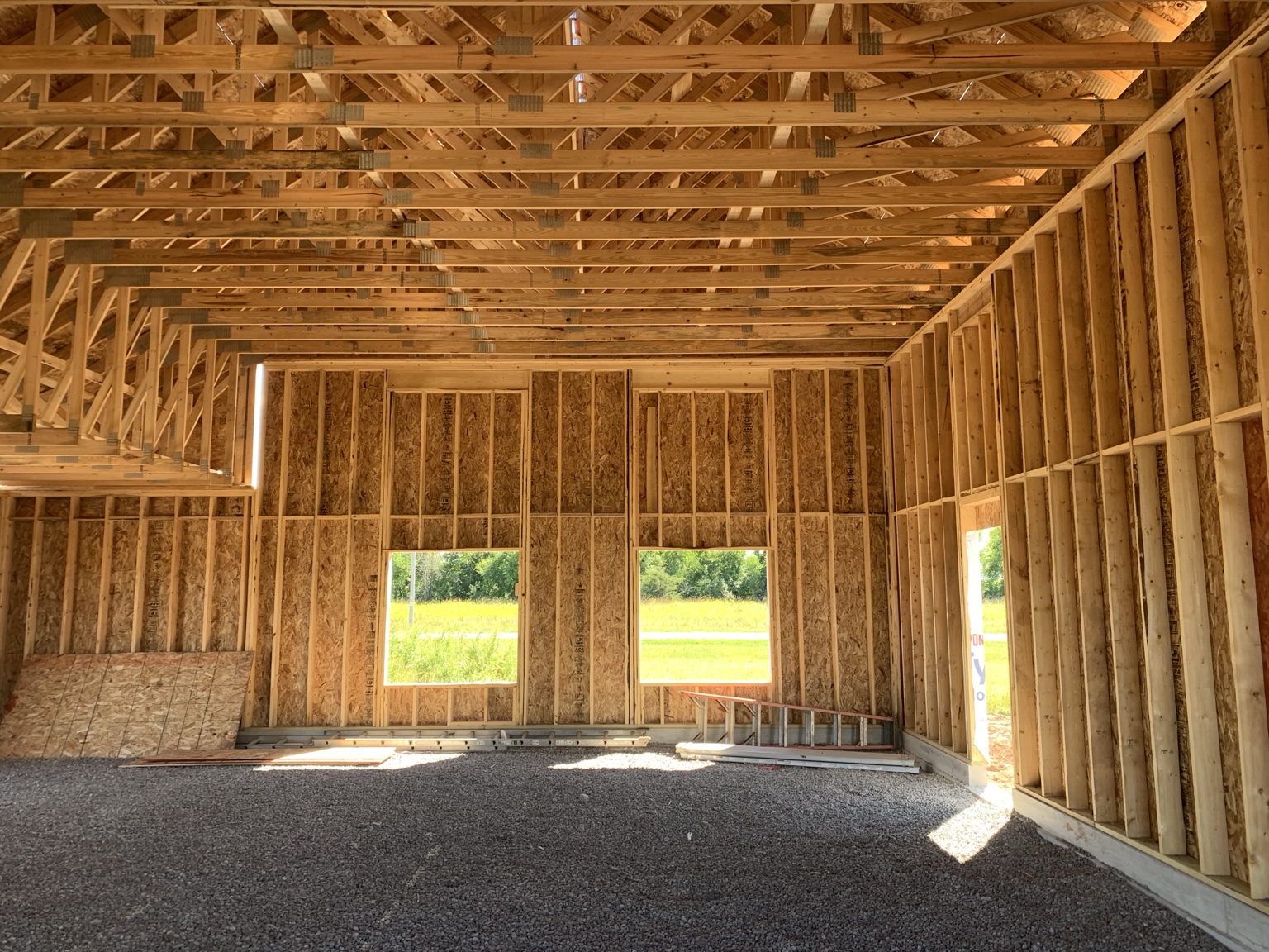 Timber Trio build photo