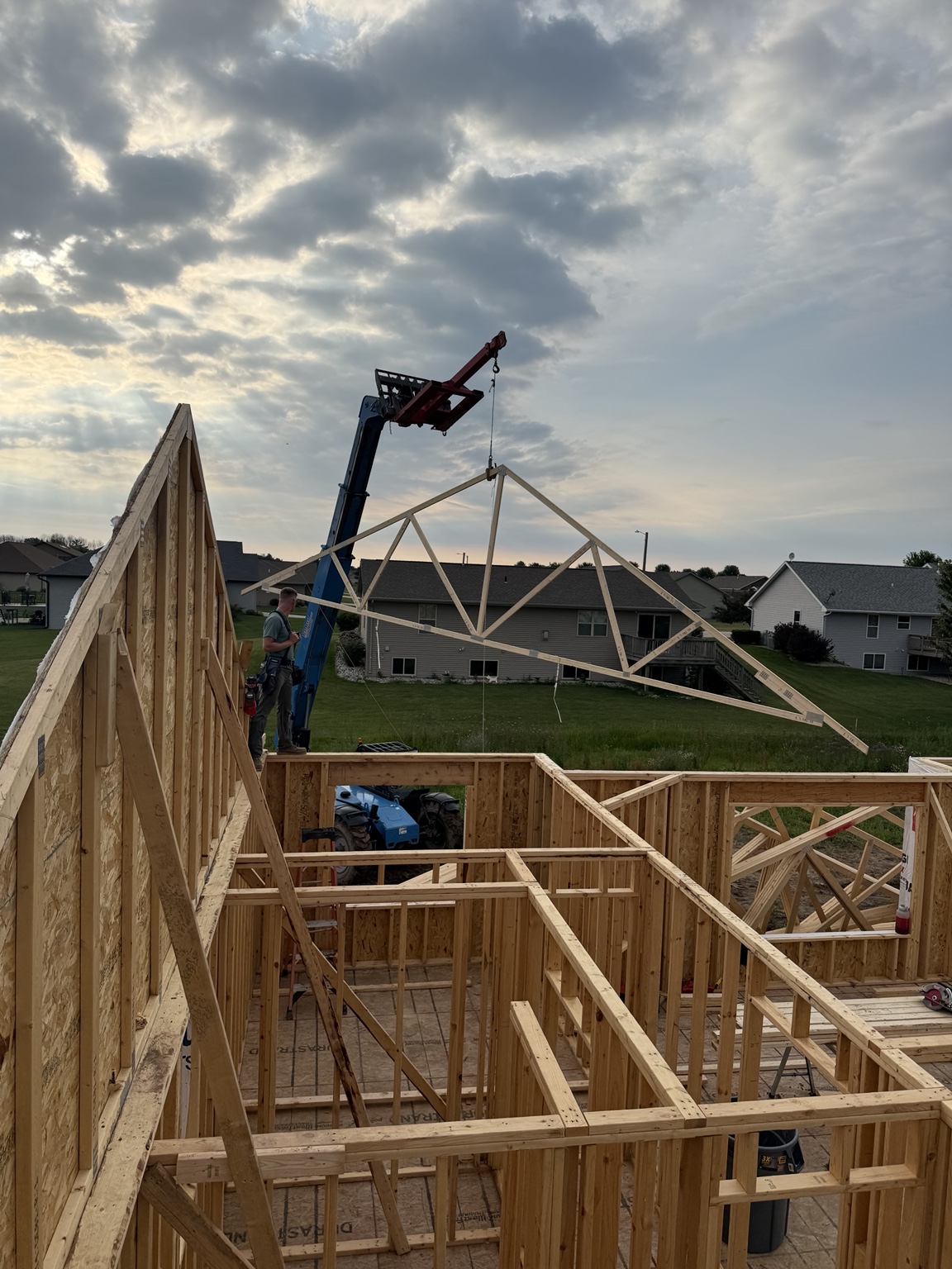 Timber Trio build photo