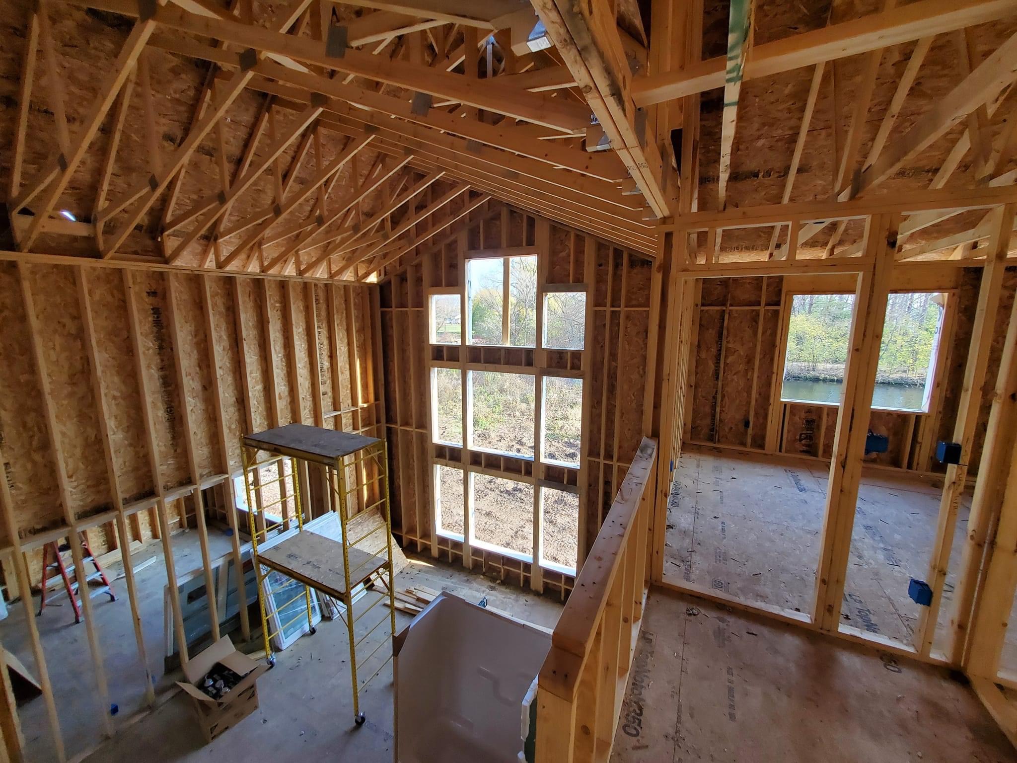 Timber Trio build photo